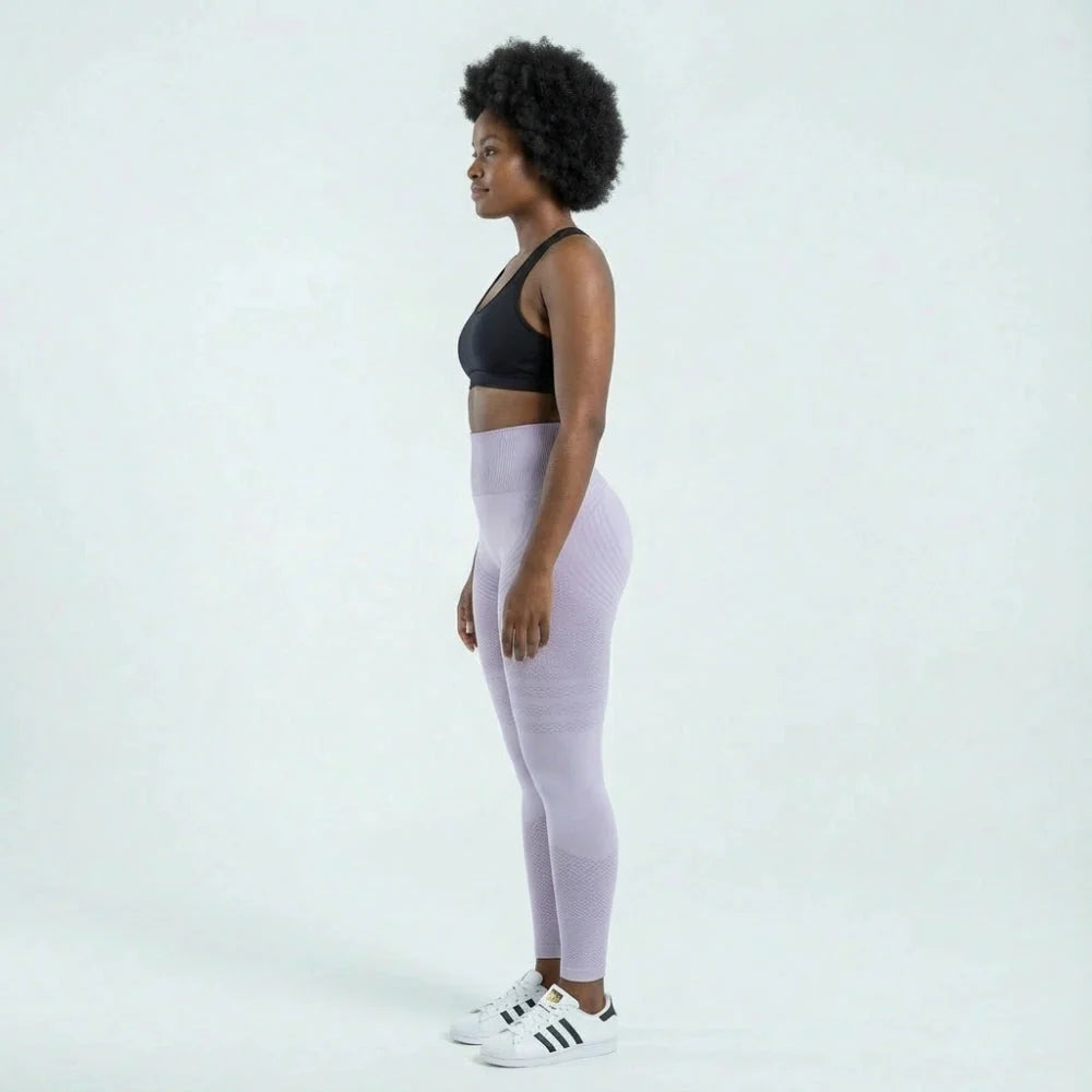 AUREN 3D Leggings - Light Purple